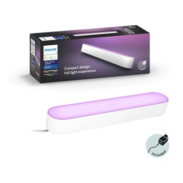 Philips - LED RGB Dæmpbar bordlampe Hue PLAY LED/6W/230V hvid
