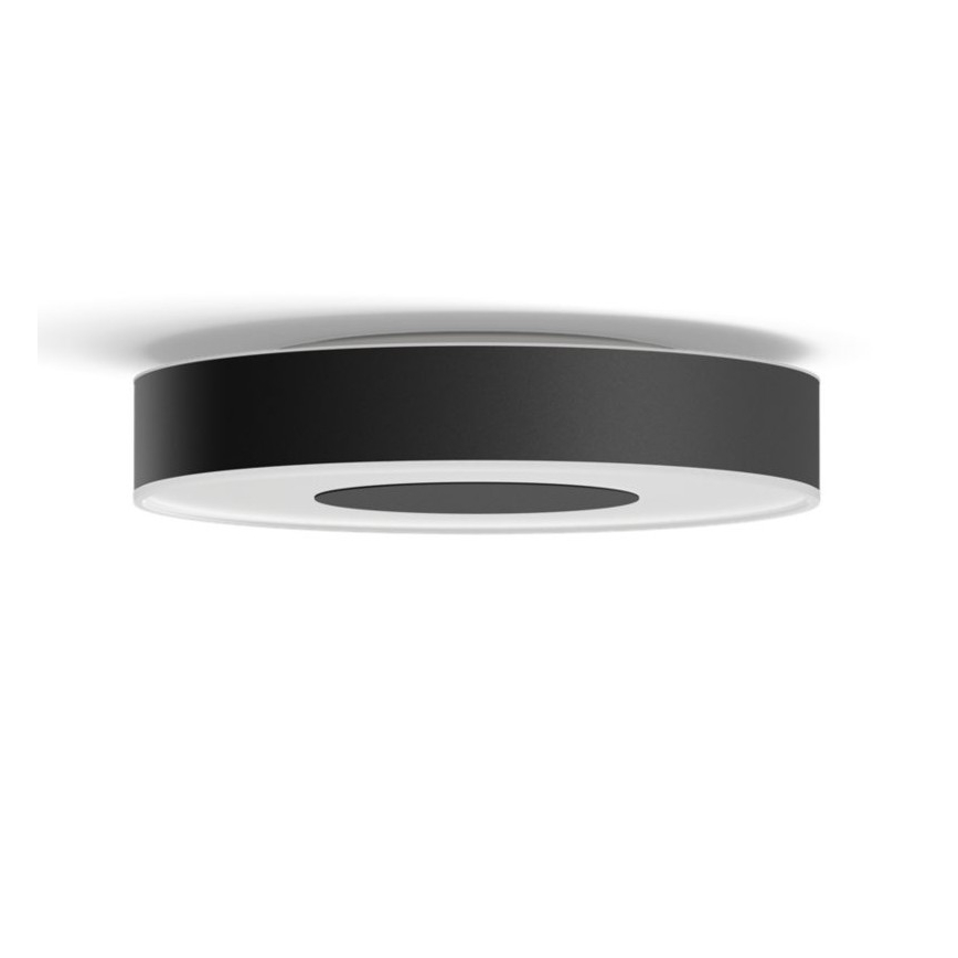 Philips - LED RGB Dæmpbar loftlampe Hue INFUSE LED/33,5W/230V 2000-6500K Ø 381 mm sort