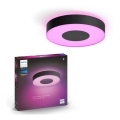 Philips - LED RGB Dæmpbar loftlampe Hue INFUSE LED/33,5W/230V 2000-6500K Ø 381 mm sort