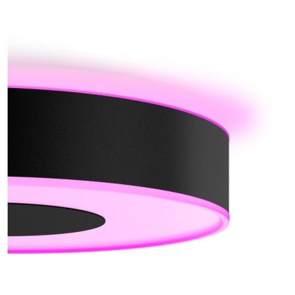 Philips - LED RGB dæmpbar loftlampe Hue INFUSE LED/52,5W/230V 2000-6500K Ø 425 mm sort