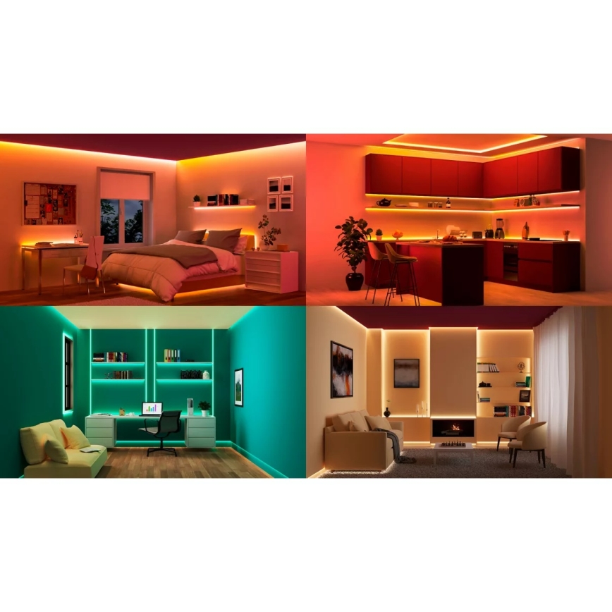 Philips - LED RGB dæmpbar SMART STRIP 15 m LED/20 W/230 V 2200–6500 K Wi-Fi