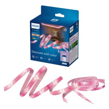 Philips - LED RGB dæmpbart lysbånd SMART STRIP 5 m LED/7W/230V 2200-6500K Wi-Fi