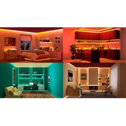 Philips - LED RGB dæmpbart lysbånd SMART STRIP 5 m LED/7W/230V 2200-6500K Wi-Fi