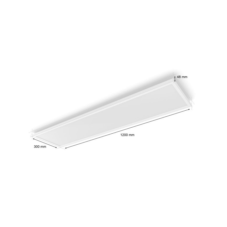 Philips - LED RGB Panel dæmpbart Hue White And Color Ambiance LED/60W/230V 2000-6500K