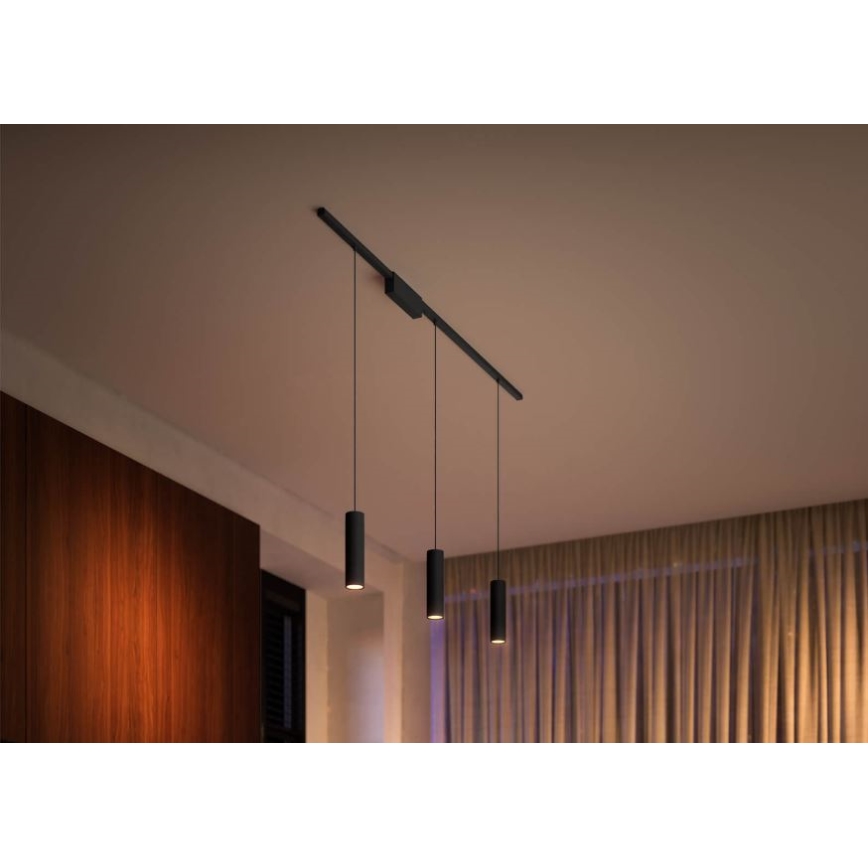 Philips - LED RGB pendel til skinnesystem dæmpbar Hue PERIFO LED RGB/5,2W/24V 2000-6500K