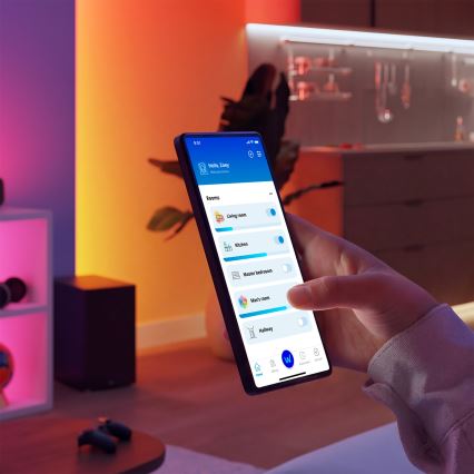 Philips - LED RGB+TW Dæmpbar bordlampe SMART LED/9W/230V 2200-6500K Wi-Fi