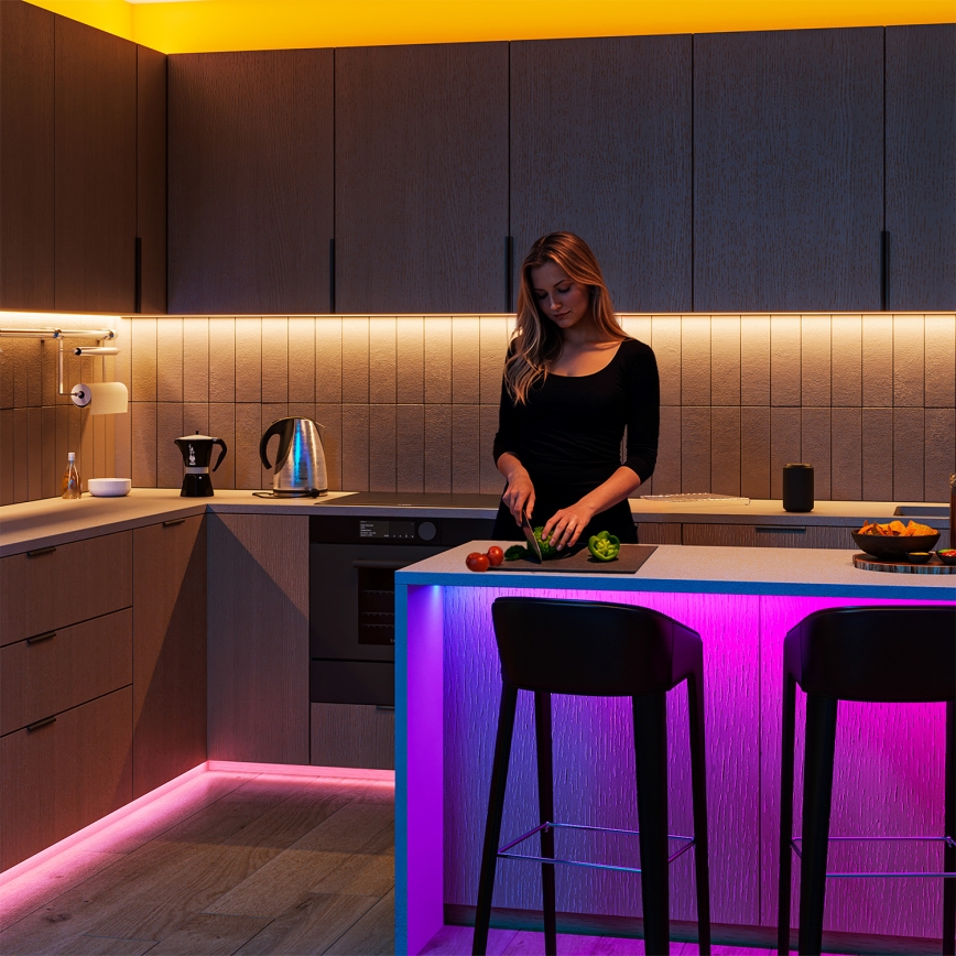 Philips - LED RGBIC dæmpbar SMART STRIP 10m LED/43W/230V 2700-6500K Wi-Fi