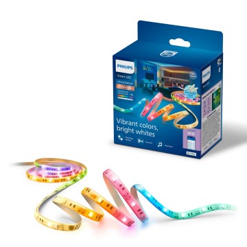 Philips - LED RGBIC dæmpbar lysstribe SMART STRIP 3m LED/13W/230V 2700-6500K Wi-Fi