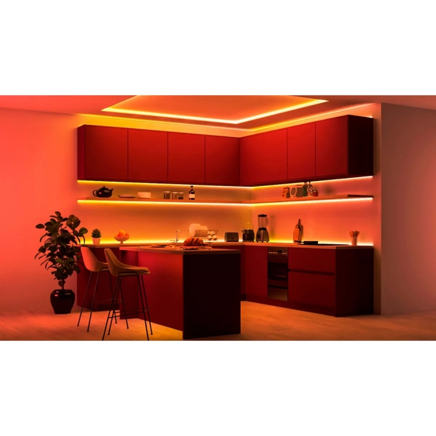 Philips - LED RGBIC dæmpbar SMART STRIP 2x5m LED/21W/230V 2700-6500K Wi-Fi