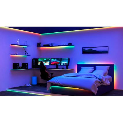 Philips - LED RGBIC dæmpbar SMART STRIP 2x5m LED/21W/230V 2700-6500K Wi-Fi