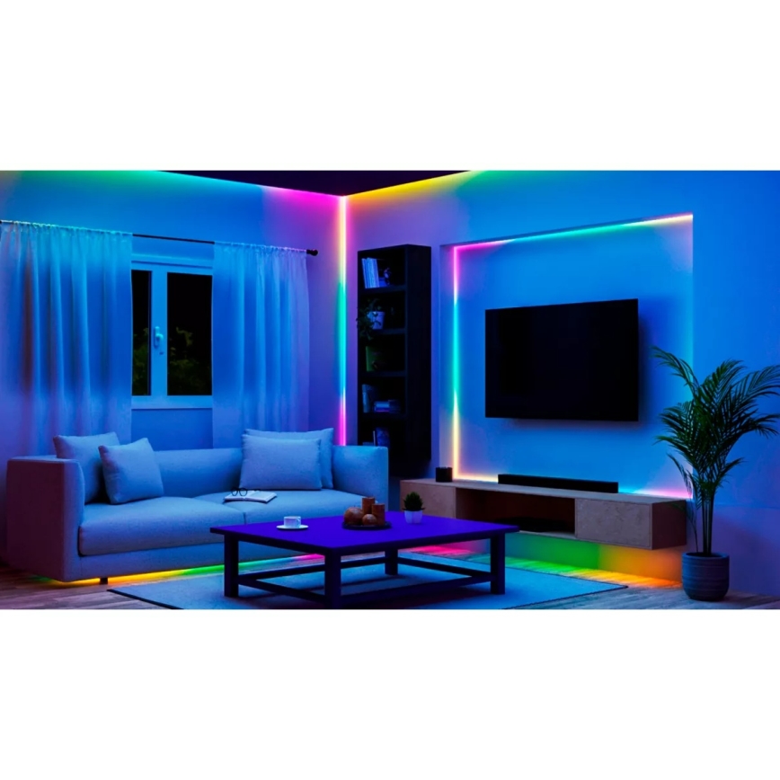 Philips - LED RGBIC dæmpbar SMART STRIP 2x5m LED/21W/230V 2700-6500K Wi-Fi