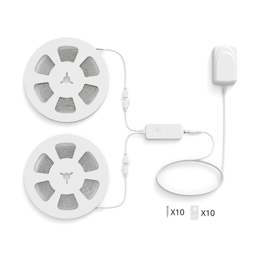 Philips - LED RGBIC dæmpbar SMART STRIP 2x5m LED/21W/230V 2700-6500K Wi-Fi