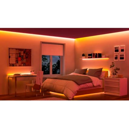 Philips - LED RGBIC dæmpbar LED-strip SMART STRIP 4m LED/12W/230V 2700-6500K Wi-Fi