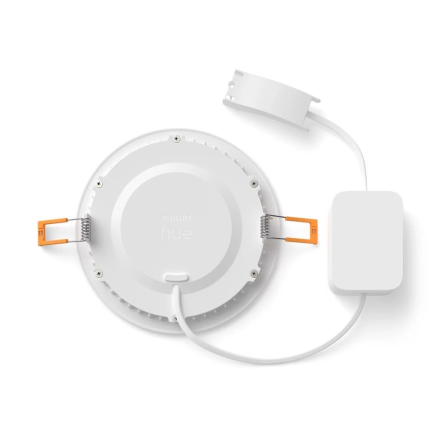 Philips - LED RGBW Indbygningslampe til badeværelse dæmpbar Hue SLIM LED/12W/230V IP44 2200-6500K