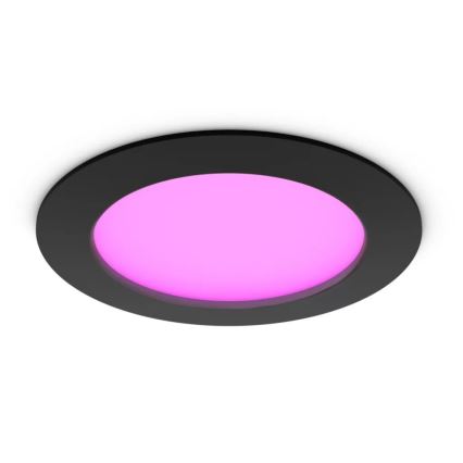 Philips - LED RGBW Indbygningslampe til badeværelse dæmpbar Hue SLIM LED/12W/230V IP44 2200-6500K