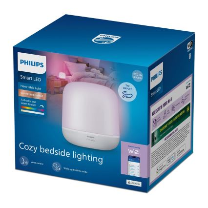 Philips - LED RGBW Dæmpbar berøringsbetjent bordlampe SMART LED/9W/230V 2200-6500K Wi-Fi