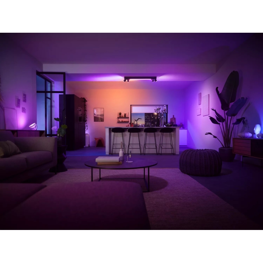 Philips - LED RGBW Dæmpbar spotlampe Hue CENTRIS 4xGU10/4,2W/230V + LED/11W 2000-6500K