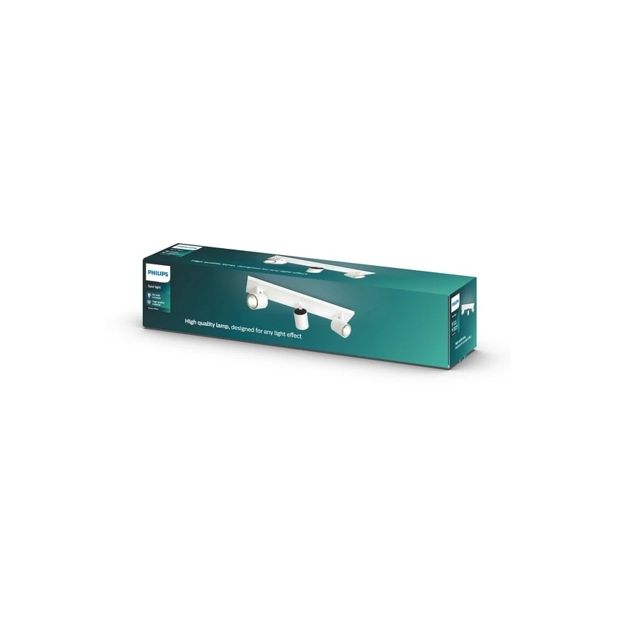 Philips - LED RGBW Dæmpbar spotlampe RUNNER 3xGU10/6,5W/230V 2700-6500K hvid