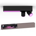 Philips - LED RGBW Dæmpbar spotlampe Hue CENTRIS 2xGU10/4,2W/230V + LED/11W 2000-6500K