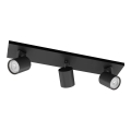 Philips - LED RGBW dæmpbar spotlampe RUNNER 3xGU10/6,5W/230V 2700-6500K sort