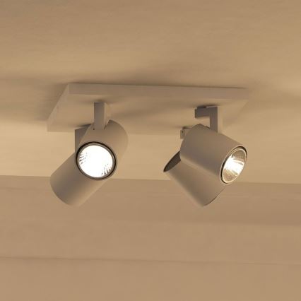 Philips - LED RGBW dæmpbar spotarmatur RUNNER 4xGU10/6,5W/230V 2700-6500K hvid