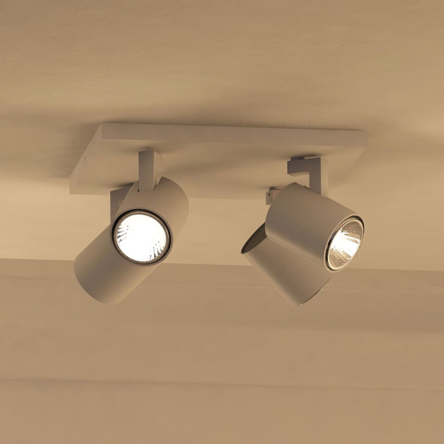 Philips - LED RGBW dæmpbar spotarmatur RUNNER 4xGU10/6,5W/230V 2700-6500K hvid