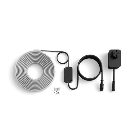 Philips -LED RGBW Dæmpbar udendørs LED-stribe Hue FLUX 10m LED/30W/230V 2200-6500K IP67