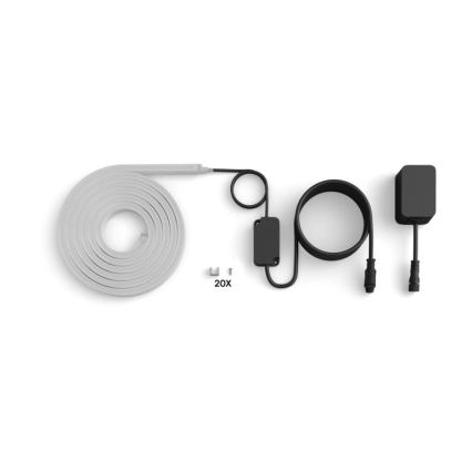 Philips - LED RGBW, dæmpbar udendørs LED-strimmel Hue NEON 5 m LED/30W/230V 2200–6500K IP67 + bevægelsessensor