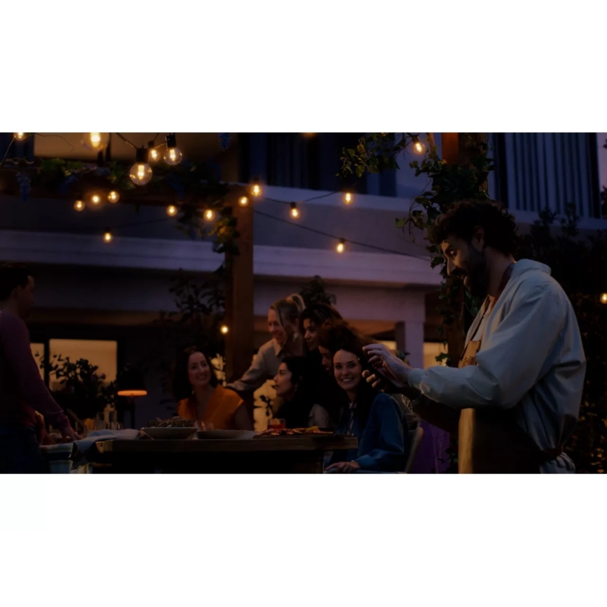 Philips - LED RGBW Dæmpbar udendørs lyskæde Hue FESTAVIA 20xLED 14m IP65