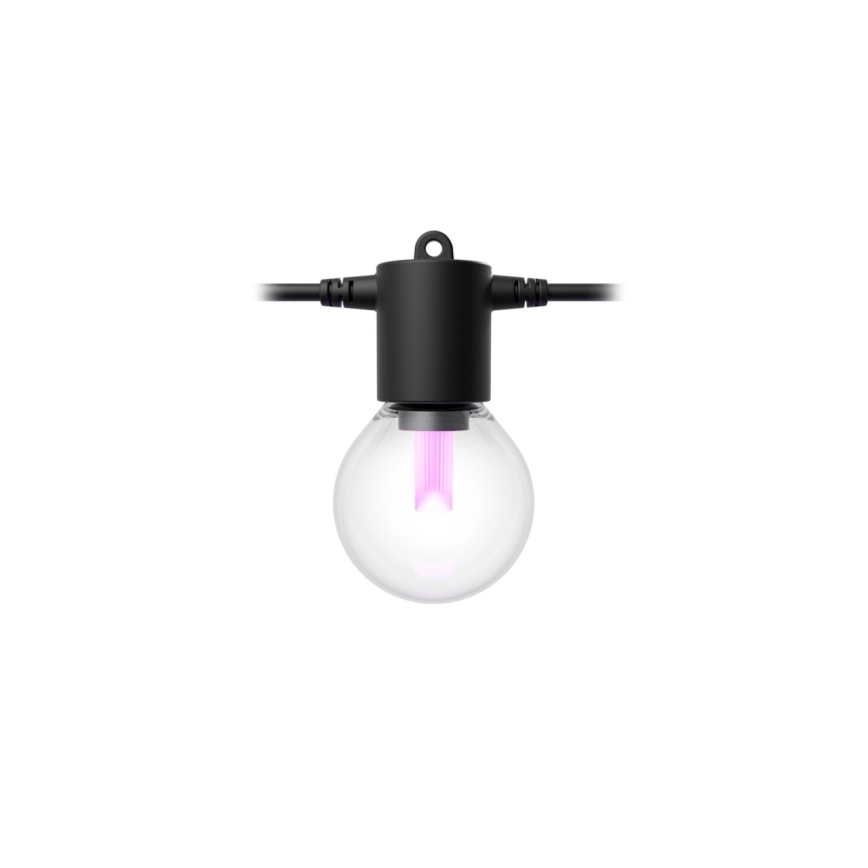 Philips - LED RGBW Dæmpbar udendørs lyskæde Hue FESTAVIA 30 x LED 21 m IP65