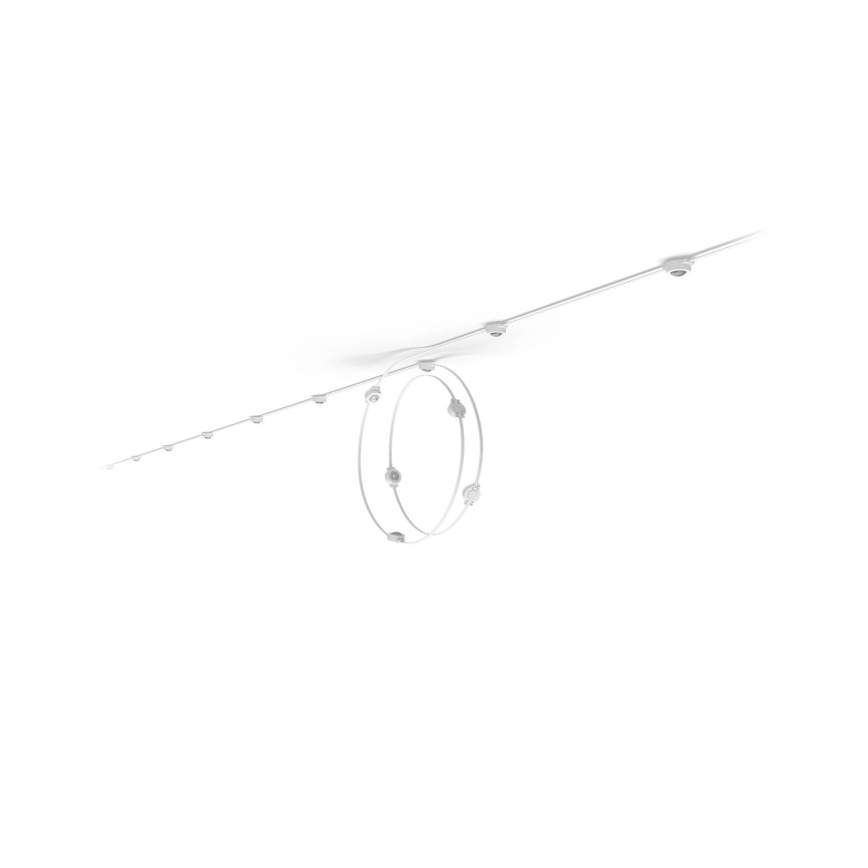 Philips - Hue FESTAVIA udendørs dæmpbar RGBW LED-lyskæde 32 x LED 18 m 1000–20000 K IP65