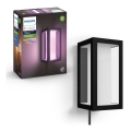 Philips - LED RGBW Dæmpbar udendørs væglampe Hue IMPRESS 2xLED/8W/24V 2000-6500K IP44