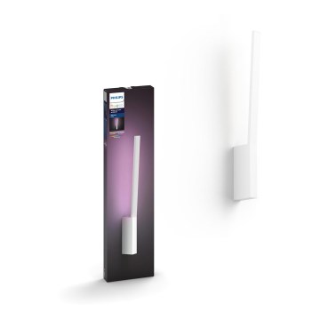 Philips - LED RGBW Dæmpbar væglampe Hue LIANE White And Color Ambiance LED/12W/230V