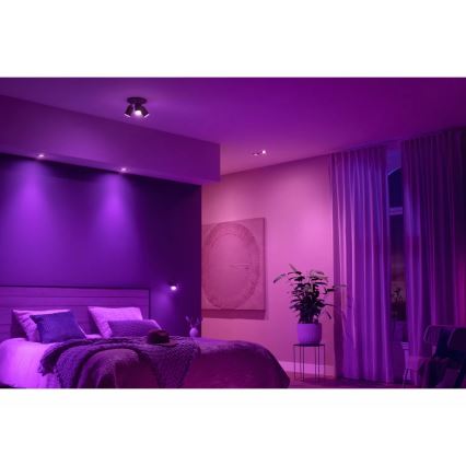Philips - LED RGBW Indbygningslampe dæmpbar Hue CENTURA 1xGU10/4,2W/230V 2000-6500K