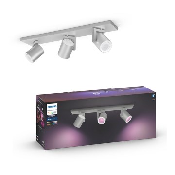 Philips - LED RGBW Spotlampe dæmpbar Hue ARGENA 3xGU10/5,7W/230V