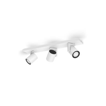 Philips - LED RGBW Spotlampe dæmpbar Hue ARGENTA 3xGU10/4,2W/230V 2000-6500K
