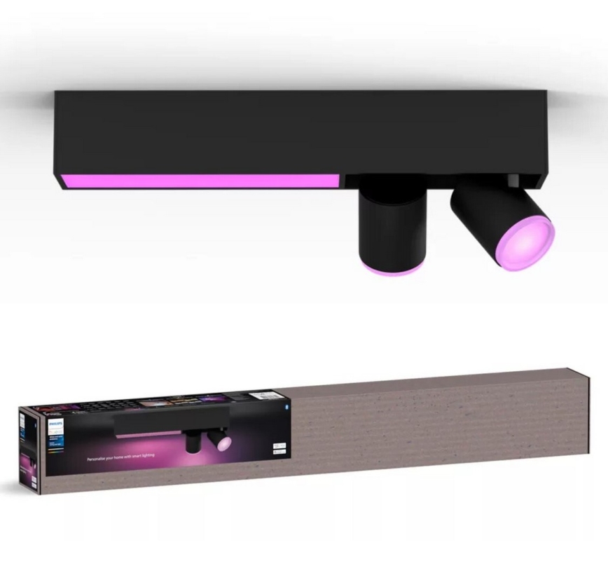 Philips - LED RGBW Spotlampe dæmpbar Hue CENTRIS 2xGU10/4,2W/230V + LED/11W 2000-6500K