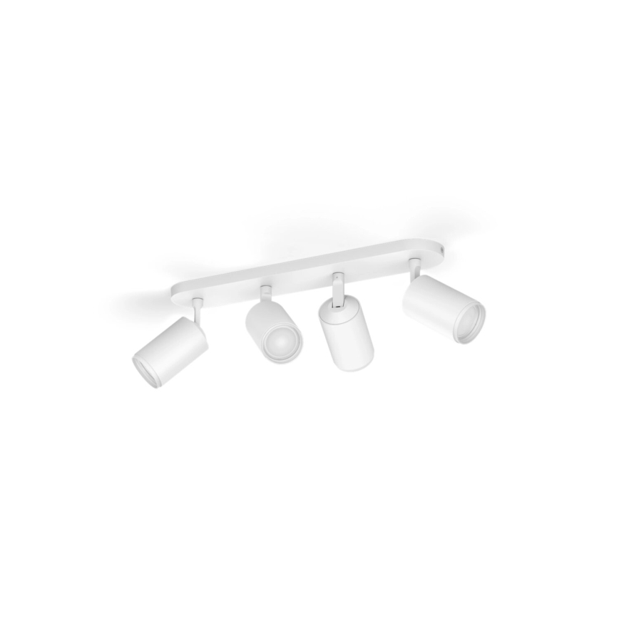 Philips - LED RGBW Spotlampe dæmpbar Hue FUGATO 4xGU10/4,2W/230V 2000-6500K hvid