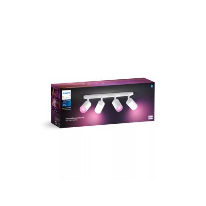 Philips - LED RGBW Spotlampe dæmpbar Hue FUGATO 4xGU10/4,2W/230V 2000-6500K hvid