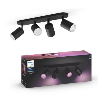 Philips - LED RGBW Spotlampe dæmpbar Hue FUGATO 4xGU10/5,7W/230V