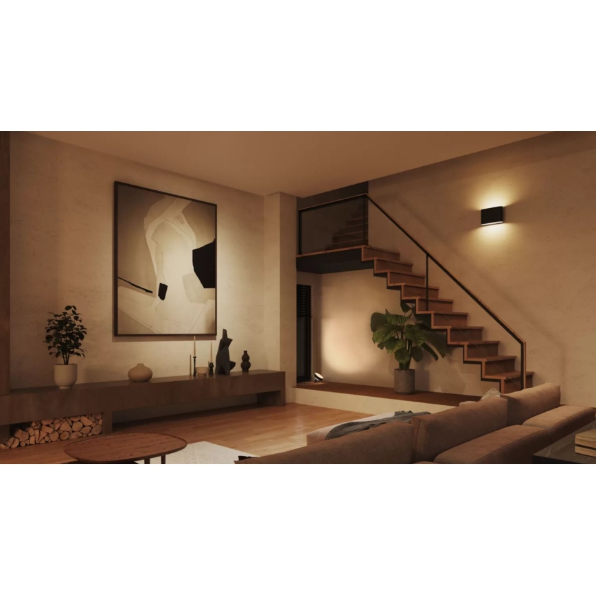 Philips - LED RGBW Udendørs væglampe dæmpbar Hue DYMERA 2xLED/10,2W/230V 2000-6500K IP44