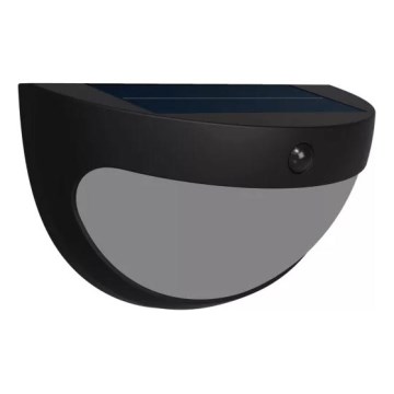 Philips - LED solcelle-væglampe med sensor SWYN LED/3,8W/3,7V 800 mAh 2700K IP44 sort