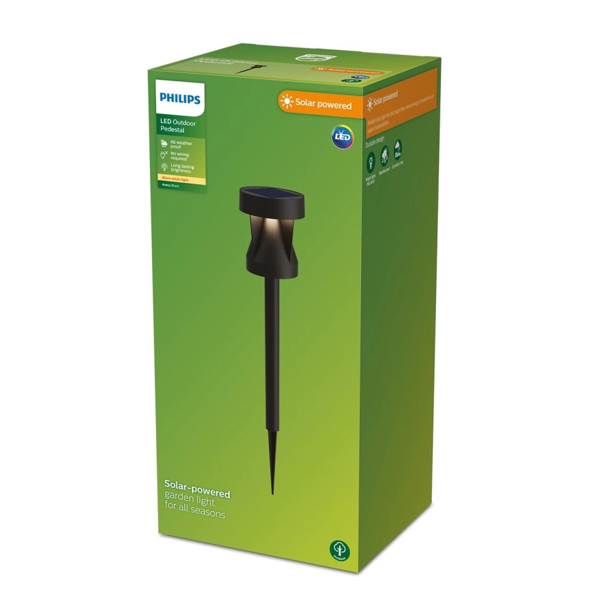 Philips - LED solcellelampe AVERY LED/1,8W/3,7V 2600 mAh 2700K IP44