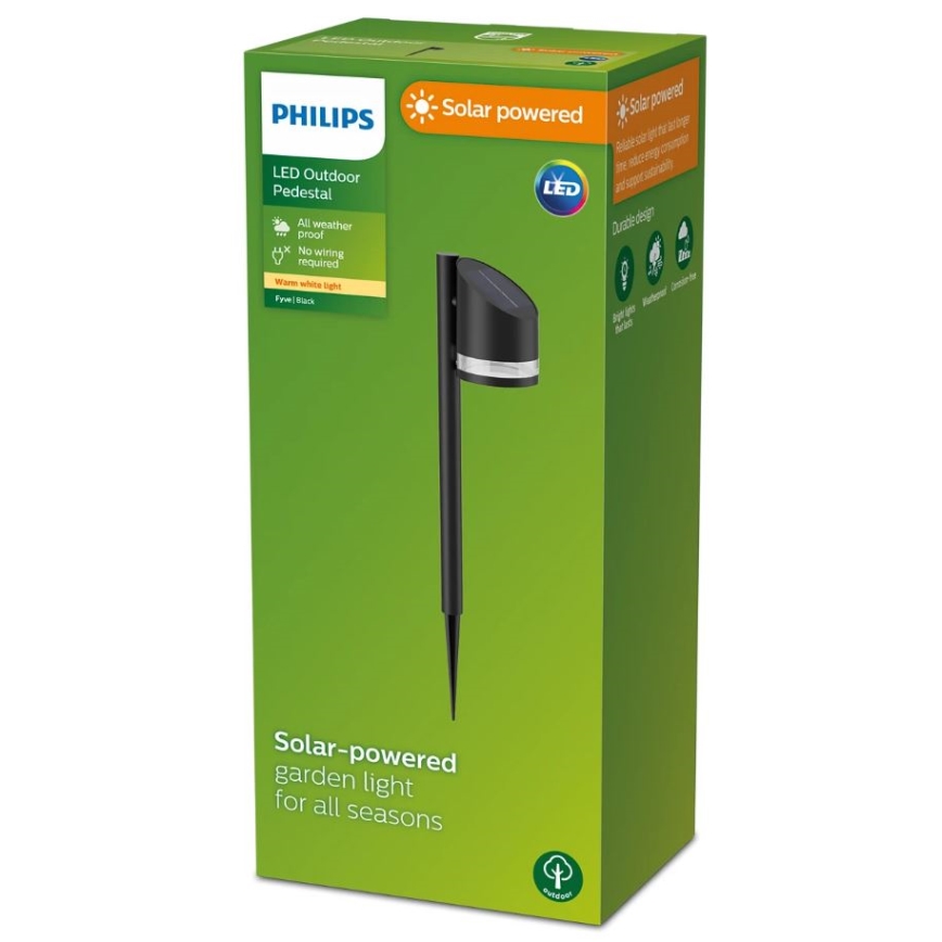 Philips - LED solcellelampe FYCE LED/1,5W/3,7V 1200 mAh IP44