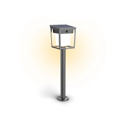 Philips - LED solcellelampe med sensor BLAISE LED/1,5W/3,7V 2600 mAh 3000K IP44