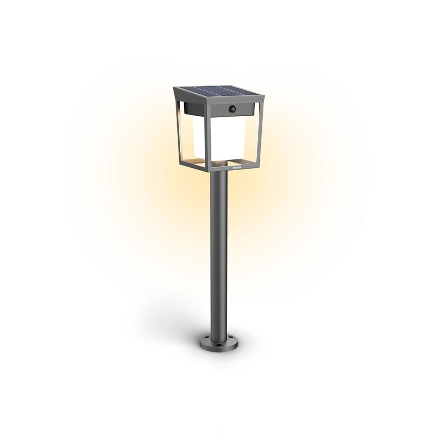 Philips - LED solcellelampe med sensor BLAISE LED/1,5W/3,7V 2600 mAh 3000K IP44