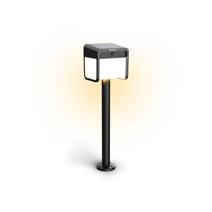 Philips - LED solcellelampe med sensor EZRA LED/1,8W/3,7V 2600 mAh 3000K IP44