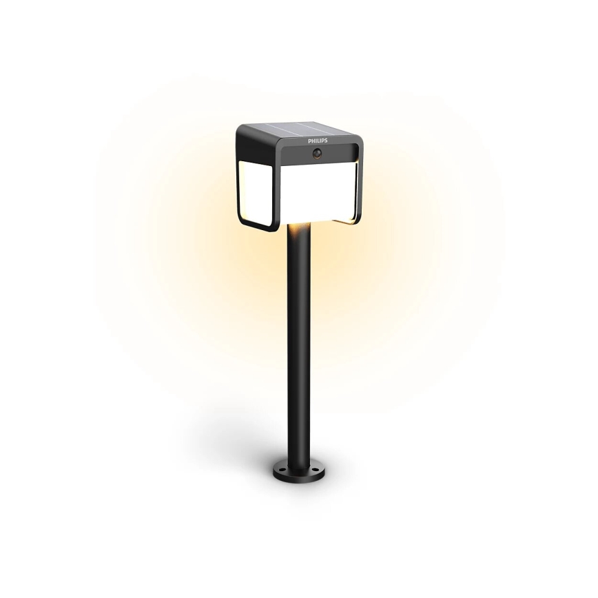 Philips - LED solcellelampe med sensor EZRA LED/1,8W/3,7V 2600 mAh 3000K IP44