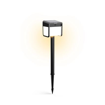 Philips - LED solcellelampe med sensor EZRA LED/1,8W/3,7V 2600 mAh 3000K IP44