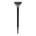 Philips - LED solcellelampe med sensor KYNA LED/3,8W/3,7V 800 mAh 2700K IP44 sort
